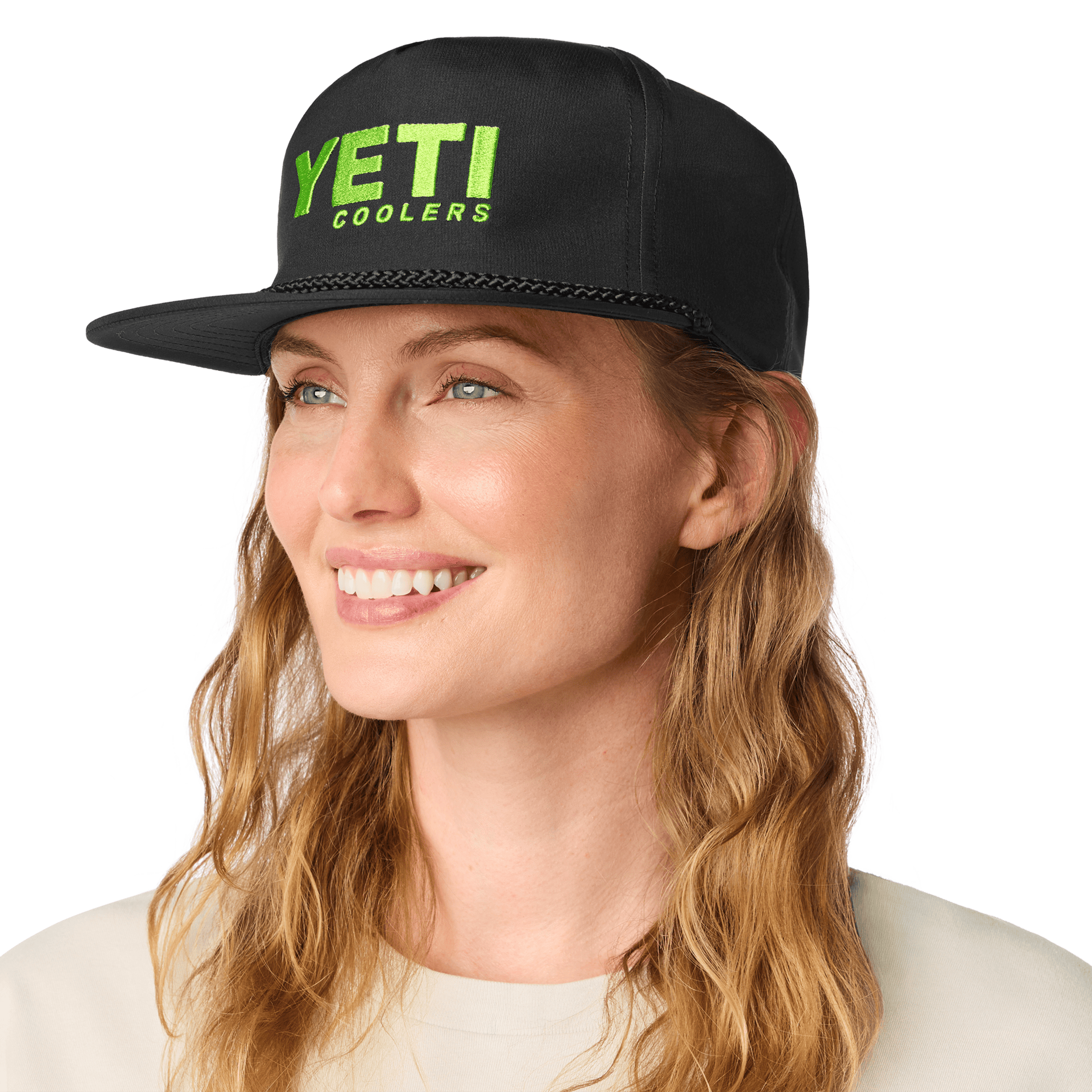 YETI Coolers Flat Brim Rope Hat
